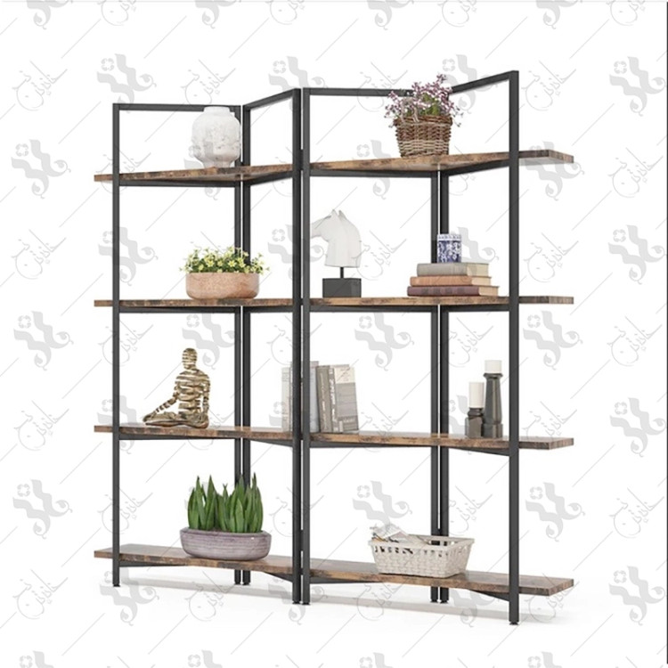 کتابخانه پرتابل ۴ طبقه مینیمال B100۱ با صفحه MDF